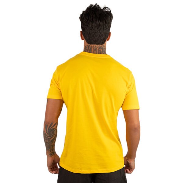 CAMISETA BASICA LISA AMARELO CANÁRIO - Imagem 4
