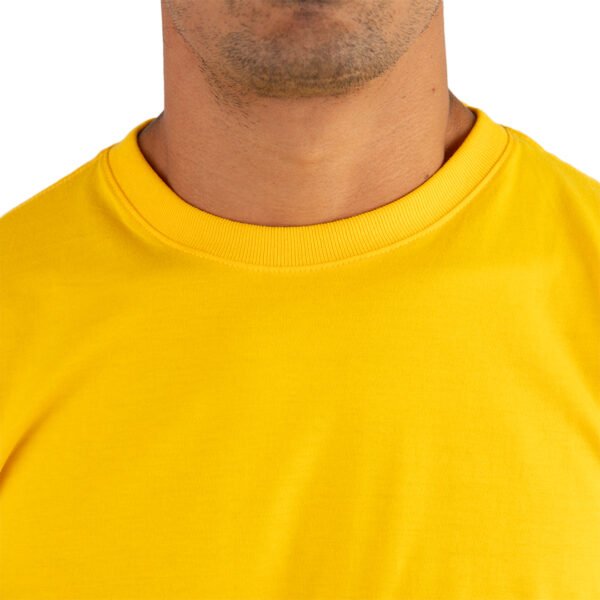 CAMISETA BASICA LISA AMARELO CANÁRIO - Imagem 7