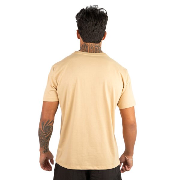 CAMISETA BASICA LISA AREIA - Imagem 4