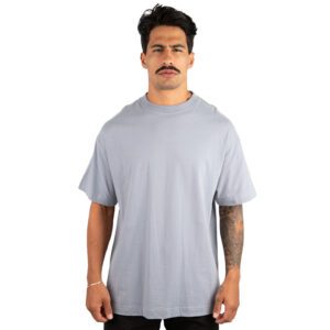 CAMISETA OVERSIZED MALHÃO LISA GRAFITE