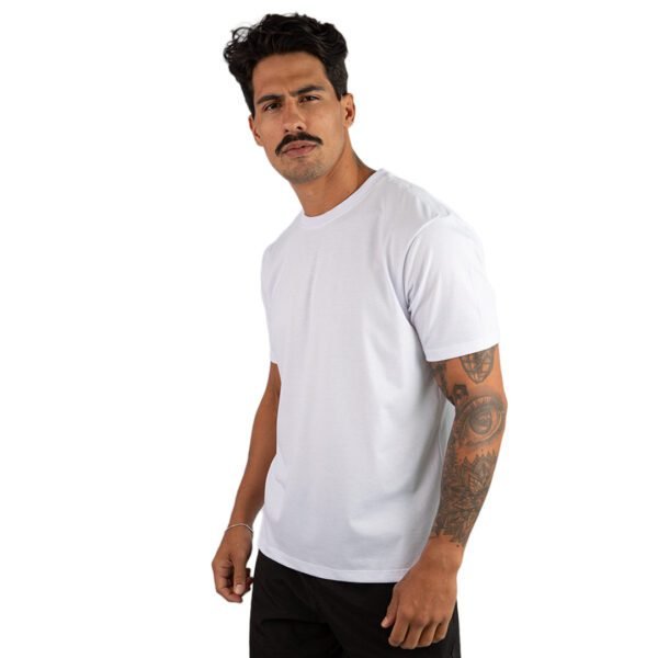 CAMISETA BASICA LISA BRANCA - Image 4