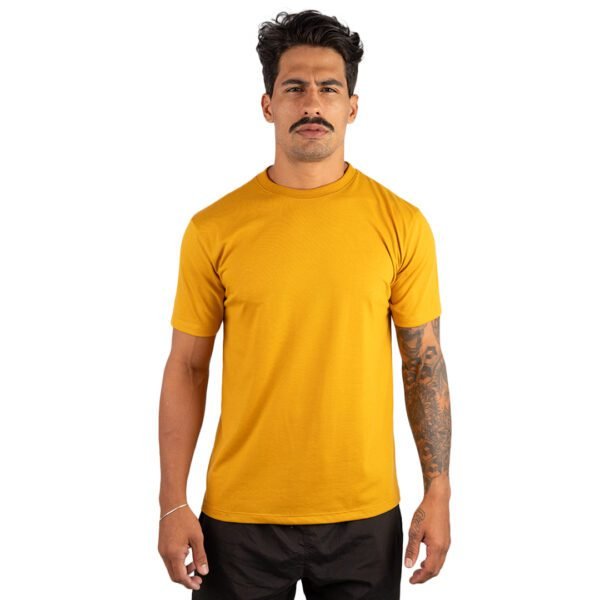 CAMISETA BASICA LISA CARAMELO