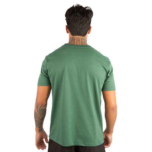 CAMISETA BASICA LISA VERDE MUSGO - Image 3