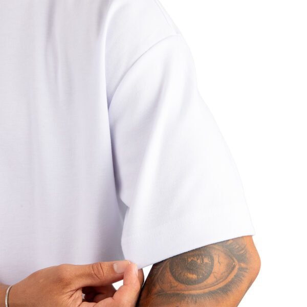 CAMISETA OVERSIZED MALHÃO LISA BRANCA - Imagem 9