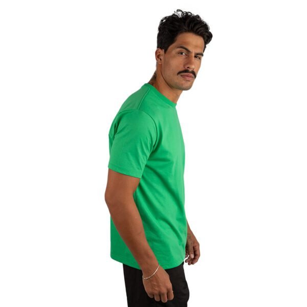 CAMISETA BASICA LISA VERDE - Imagem 4