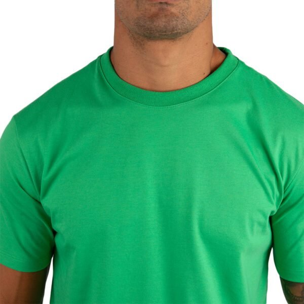 CAMISETA BASICA LISA VERDE - Imagem 7