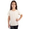 CAMISETA BASICA LISA INFANTIL OFF WHITE - Imagem 2
