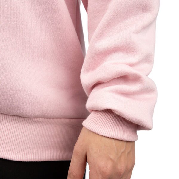 CASACO MOLETOM  LISO ROSA CLARO - Imagem 8